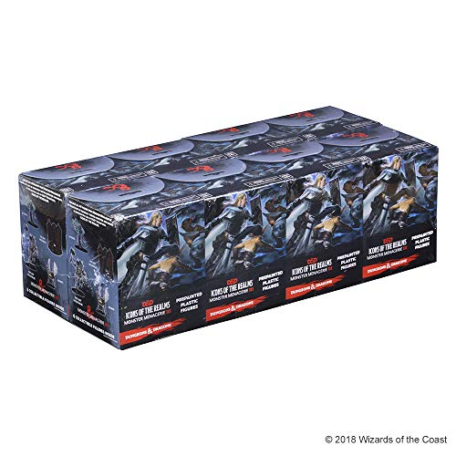 WizKids Dungeons & Dragons: Icons of The Realms: Monster Menagerie 3 Booster Brick (8 Boosters)