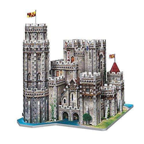 Wrebbit - Puzzle en 3D de Camelot del Rey Arturo (865 Piezas)