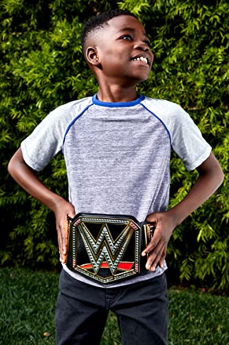 WWE Cinturón Campeonato Pesos Pesados, disfraz de juguete para niños mayores de 8 años (Mattel Y7011)