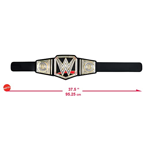 WWE Cinturón Campeonato Pesos Pesados, disfraz de juguete para niños mayores de 8 años (Mattel Y7011)