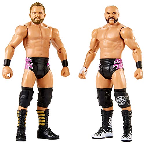 WWE Pack de 2 figuras básicas con accesorios, Dash Wilder y Scott D'Amore (Mattel FMF76)