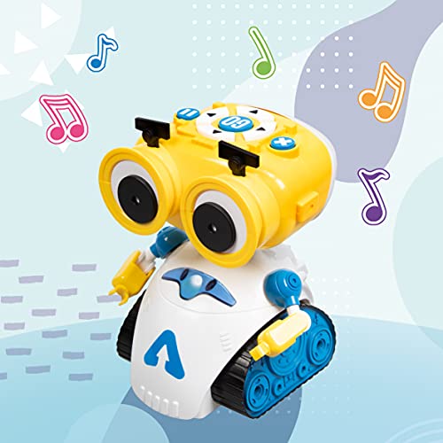 Xtrem Bots - Andy, Juguete Robot Programable Educativo, Robots Juguetes Educativos 4 Años O Más, Juego Robotica para Niños, Desarrollo Habilidades Stem