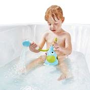Yookidoo - Ducha bañera elefante azul, juguete bañera, juguete baño y ducha para bebé y niño