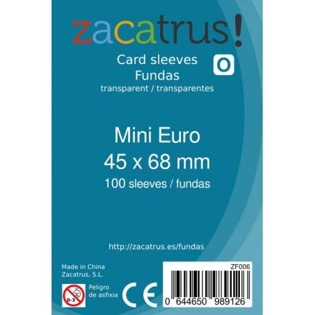 Zacatrus! Fundas Mini Euro 45x68 (100 Unidades)