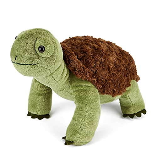 Zappi Co Peluche de tortuga de peluche para niños con diseño de animales de la selva de safari