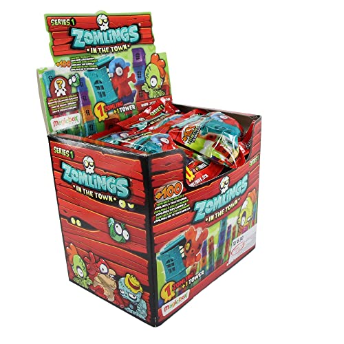 Zomlings In The Town Blind Party Suprise - Bolsa completa de 24 paquetes (serie 1)