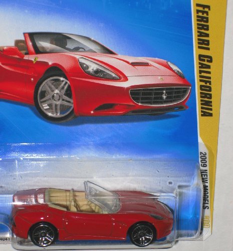 2009 Hot Wheels Ferrari California Nuevos Modelos 38/42 Escala 1:64 Die Cast Coches coleccionables