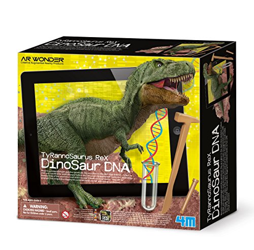 4M- Tyrannosaurus Rex: Dinosaur DNA Mundo Animal (00-07002)