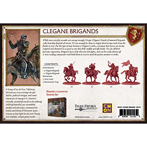 A Song Of Ice And Fire Tabletop Miniatures Game House Clegane Brigands