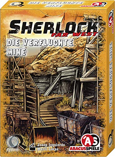 ABACUSSPIELE- Sherlock Far West - Juego de Cartas (Contenido en alemán) (ABA48206)