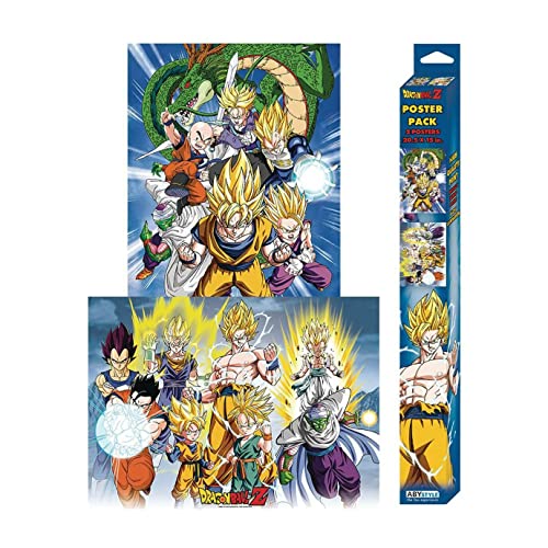 ABYstyle - Dragon Ball - Set 2 Chibi Posters - Groupes (52x38)