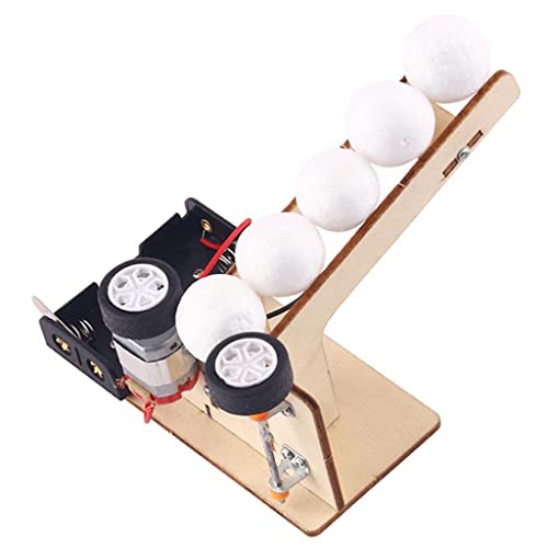 Almencla Kits de Máquina de Lanzamiento de Bolas Eléctricas, Modelo de Proyecto de Ciencia para Niños Y Niñas