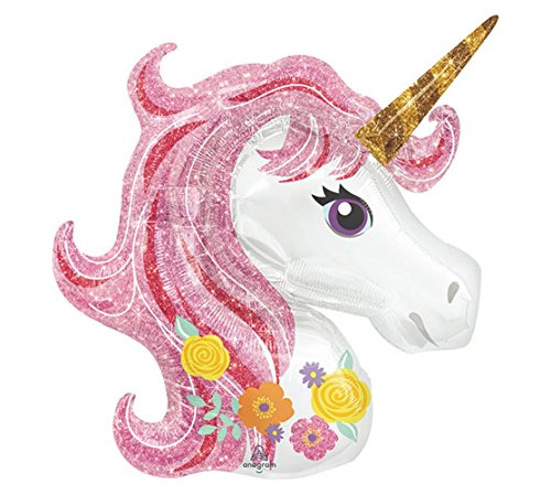 Amscan International 3727301 - Globo de unicornio mágico , color/modelo surtido