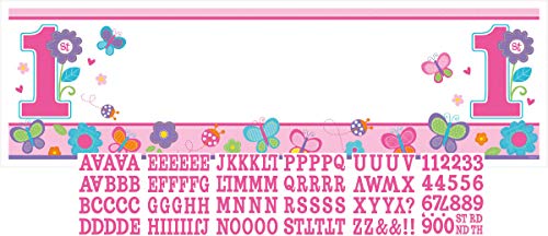 amscan Sweet Personaliza estandartes Gigante de cumpleaños con Texto en inglés
