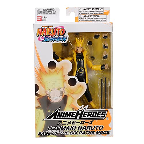 Anime Heroes Naruto Uzumaki Naruto Sage of Six Paths Mode Figure,Naruto Sage Six Paths Mode,36908