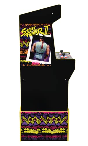 Arcade1UP-Arcade1UP-Street II Street Fighter Capcom Legacy con Soporte, Multicolor (1220000272989)