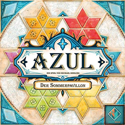 Asmodee- Azul - El cenador de Verano, Color, Multicolor, 1. Grundspiel (Next Move Games NMGD0005)