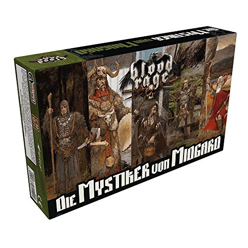 Asmodee CMN0002 Blood Rage-Die Mystiker by Midgard Expansion, Multicolor