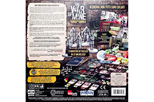 Asmodee-GTAV1003 This War of Mine Giodo de Mesa en Italiano Pendragon Game Studio, Color, 0495