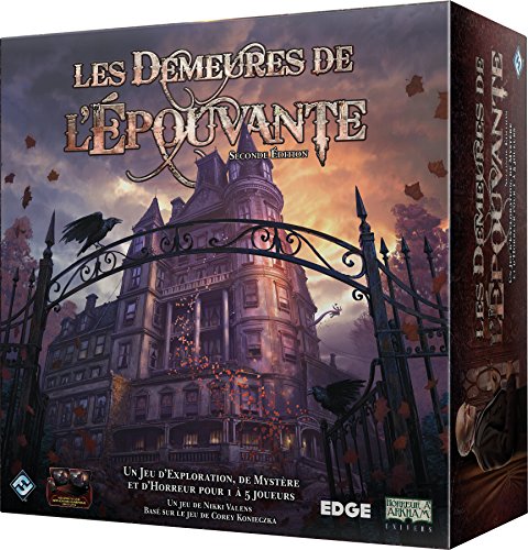 Asmodee Les Demeures de l'Epouvante: 2.ª edición - Juego de Mesa (Idioma español no garantizado)
