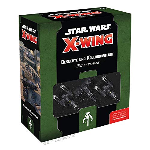 Asmodee Star Wars X-Wing 2ª Edición – Buscando + Colaborador, ampliación, Tablet, alemán