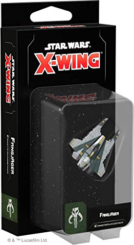 Asmodee Star Wars X-Wing 2ª Edición – Fangjäger, ampliación, Tablet, alemán