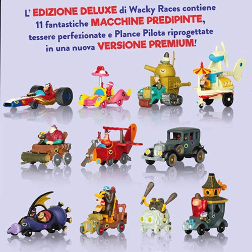 Asmodee Wacky Races Deluxe - Board Game in Italian
