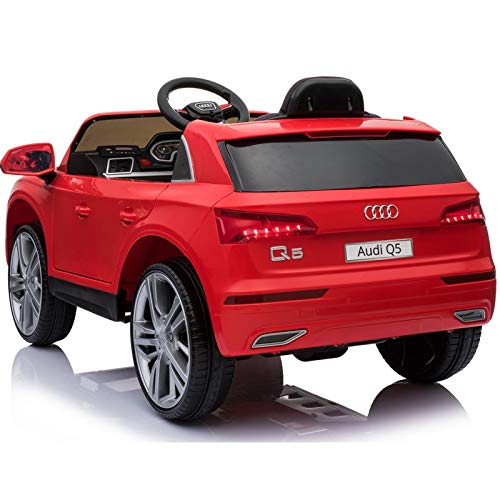 ATAA Audi Q5 Licenciado 12v - Rojo - Coche eléctrico para niños Audi Q5 con Licencia Oficial.