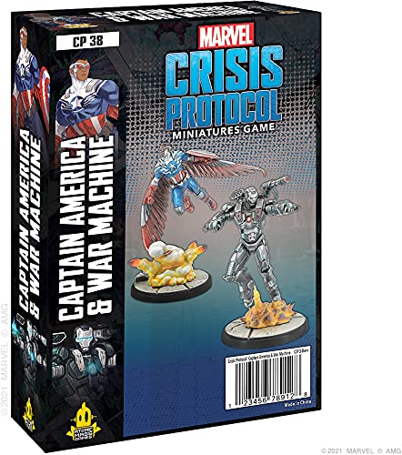 Atomic Mass Games Crisis Protocol Captain America & War Machine EN, CP38EN