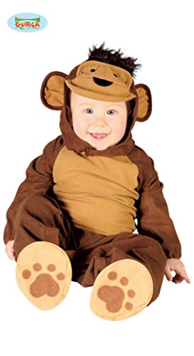 Atosa Disfraz Traje Completo Mono marrón para bebé - 1-2 años (92-93 cm)