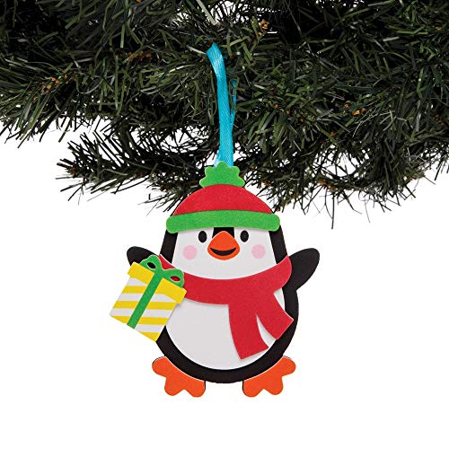 Baker Ross Kits Decoraciones combinables Pingüino (Pack de 6) para manualidades infantiles