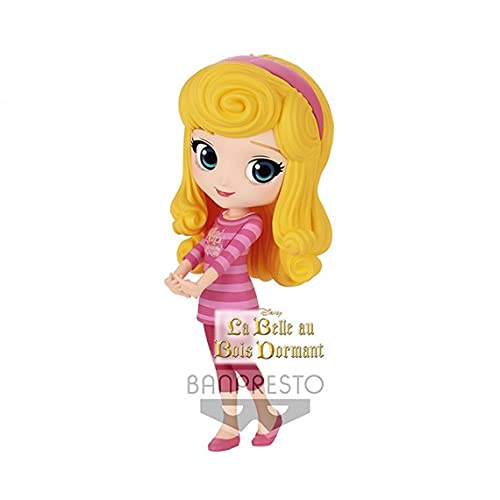 Banpresto- Figura Q posket - Disney Characters -Princess Aurora- Multicolor 14cm - BP17862