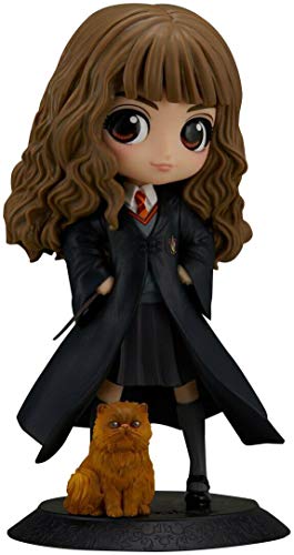 Banpresto Figura Q Posket Harry Potter - Hermione Granger with Crookshanks Multicolor BP16651