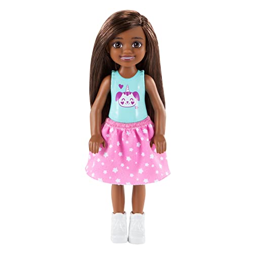Barbie Chelsea, Carrito de Helado de muñeca Chelsea, accesorios muñeca (Mattel FDB33)