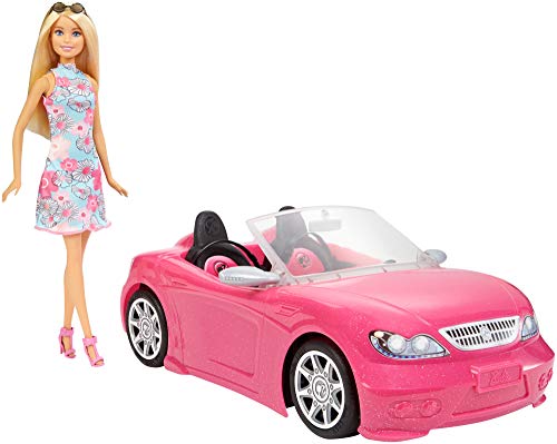 Barbie Muñeca y su coche descapotable (Mattel FPR57) , color/modelo surtido
