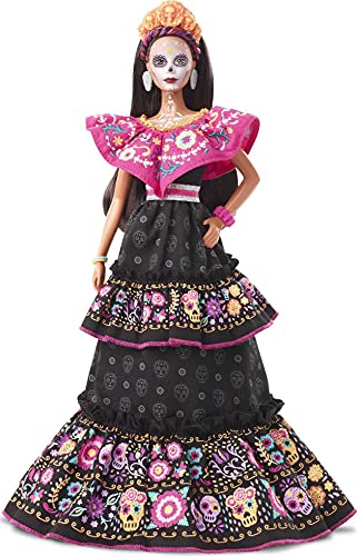 Barbie Signature Día de Muertos, muñeca de colección de juguete (Mattel GXL27)