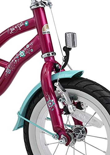 BIKESTAR Bicicleta Infantil para niños y niñas a Partir de 3 años | Bici 12 Pulgadas con Frenos | 12" Edición Cruiser Lila