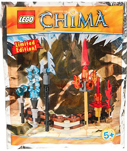 Blue Ocean LEGO Legends of Chima Fire and Ice Armas Foil Pack Set 391504 (Embolsado)