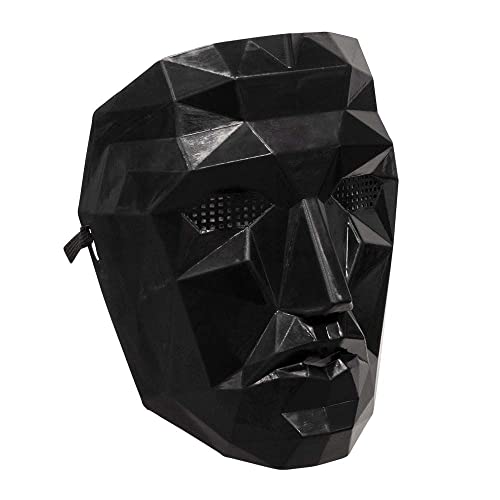 Boland - Máscara de triángulo, cuadrado, círculo o líder, 4 diseños para elegir, soldado, guardia, jugador, máscara facial, máscara de juego coreano, juego, disfraz, carnaval, fiesta temática…