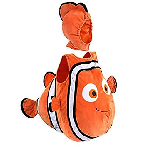 Bonito disfraz de Nemo de pez payaso de Navidad de Pixar, película animada Buscando a Nemo, disfraz de Cosplay de Halloween para fiesta de bebés y niños