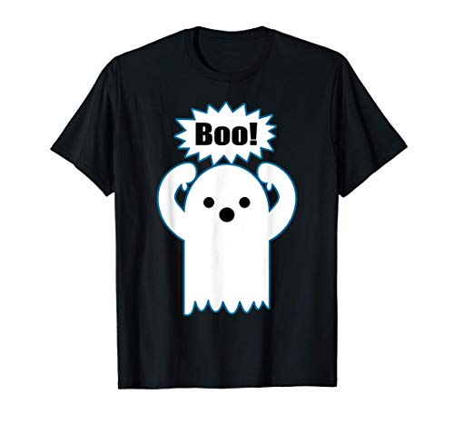 Boo Thumbs Down Halloween Ghost Trick Or Treat Costume Gift Camiseta