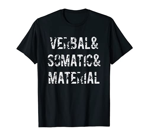 Camiseta de RPG material somático verbal Camiseta
