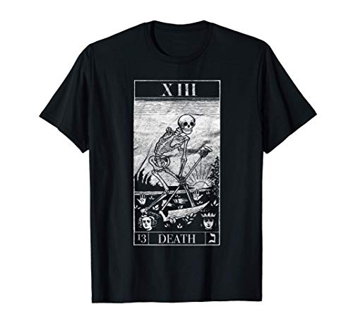 Carta de Tarot XII la Muerte La parca El segador Camiseta