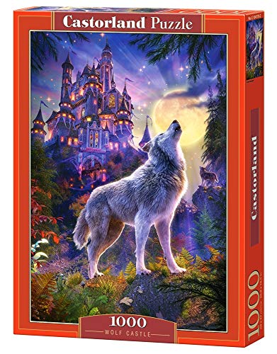 Castorland Wolf Castle Puzzle - Rompecabezas (Puzzle Rompecabezas, Fantasía, Niños y Adultos, Lobo, Niño/niña, 9 año(s))