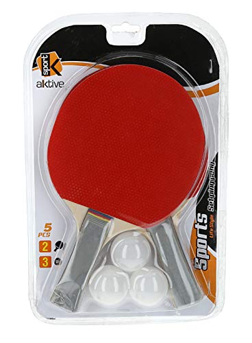 CB-54047 Juego Ping-Pon 2 Raquetas+Pelotas, Multicolor (54047)