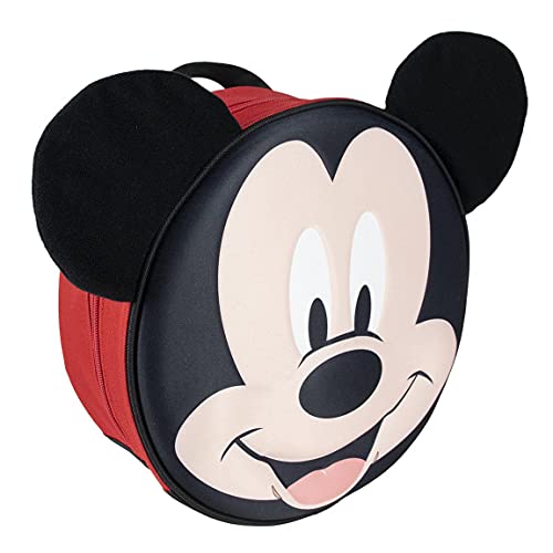 Cerdá - Mochila Infantil 3D de Mickey - Licencia Oficial Disney
