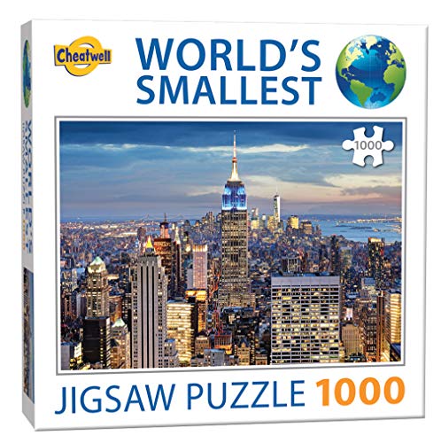 Cheatwell Games Puzzle de 1000 Piezas más pequeño del Mundo Nueva York