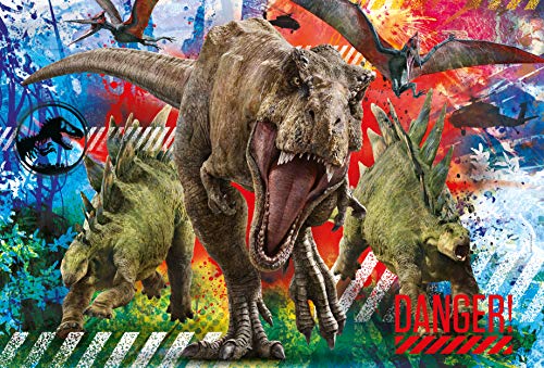 Clementoni Park Rompecabezas de 60 Piezas – Jurassic World, Color (26456)