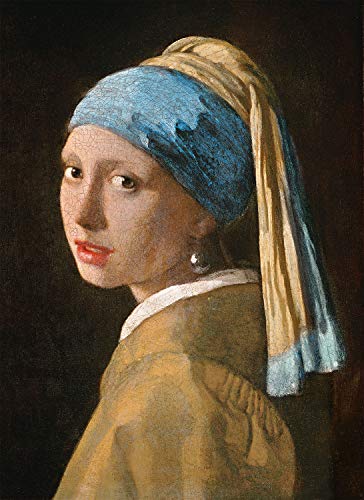 Clementoni - Puzzle 1000 piezas cuadro La chica de la Perla, Vermeer , Colección museos puzzle adulto de cuadros (39614)