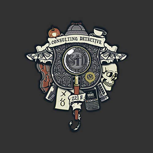 Cloud City 7 Sherlock Holmes Consulting Detective 221B Kid's T-Shirt